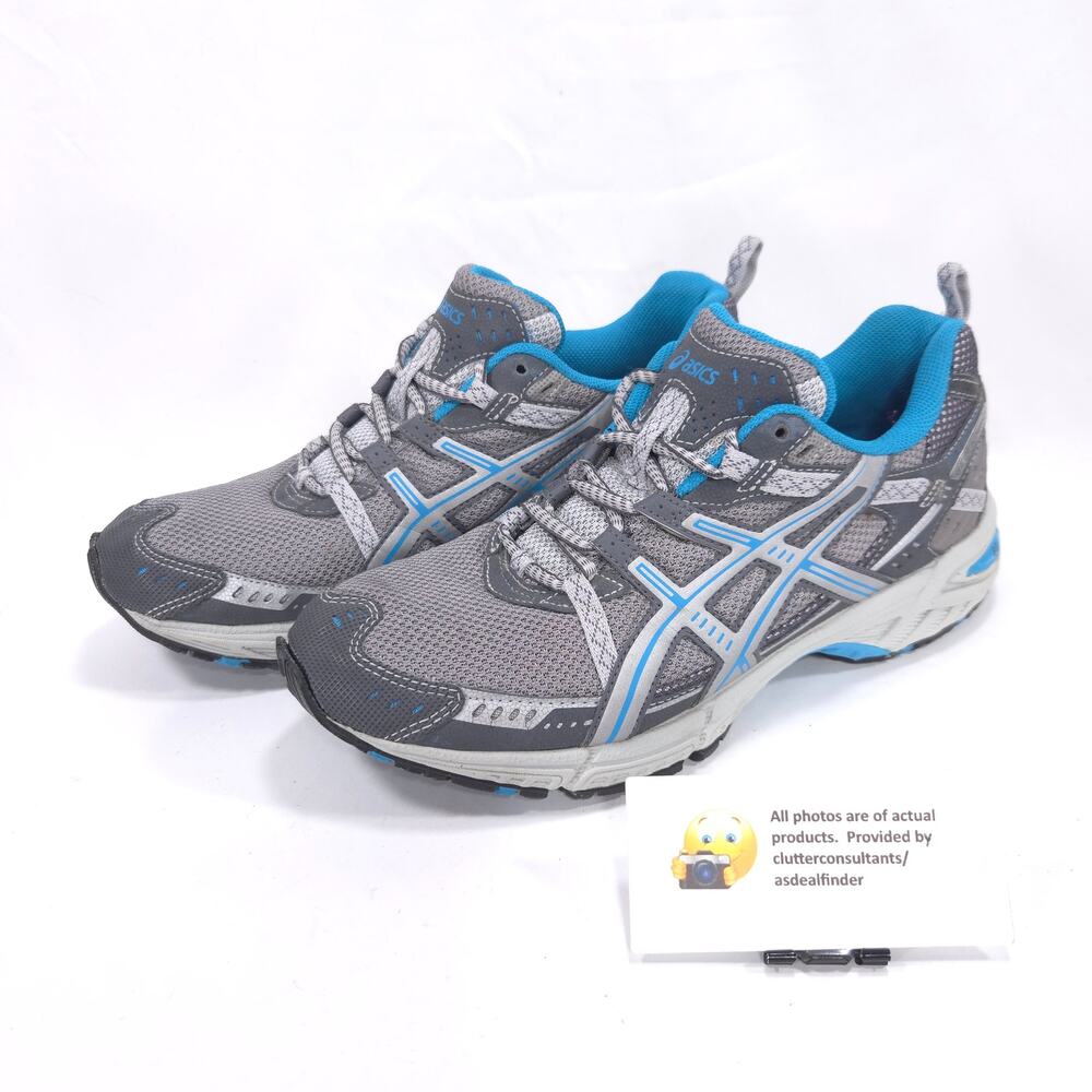 Asics Gel-Enduro 6 Athletic Running Shoes Womens Size 8.5 T0F7N Gray Blue